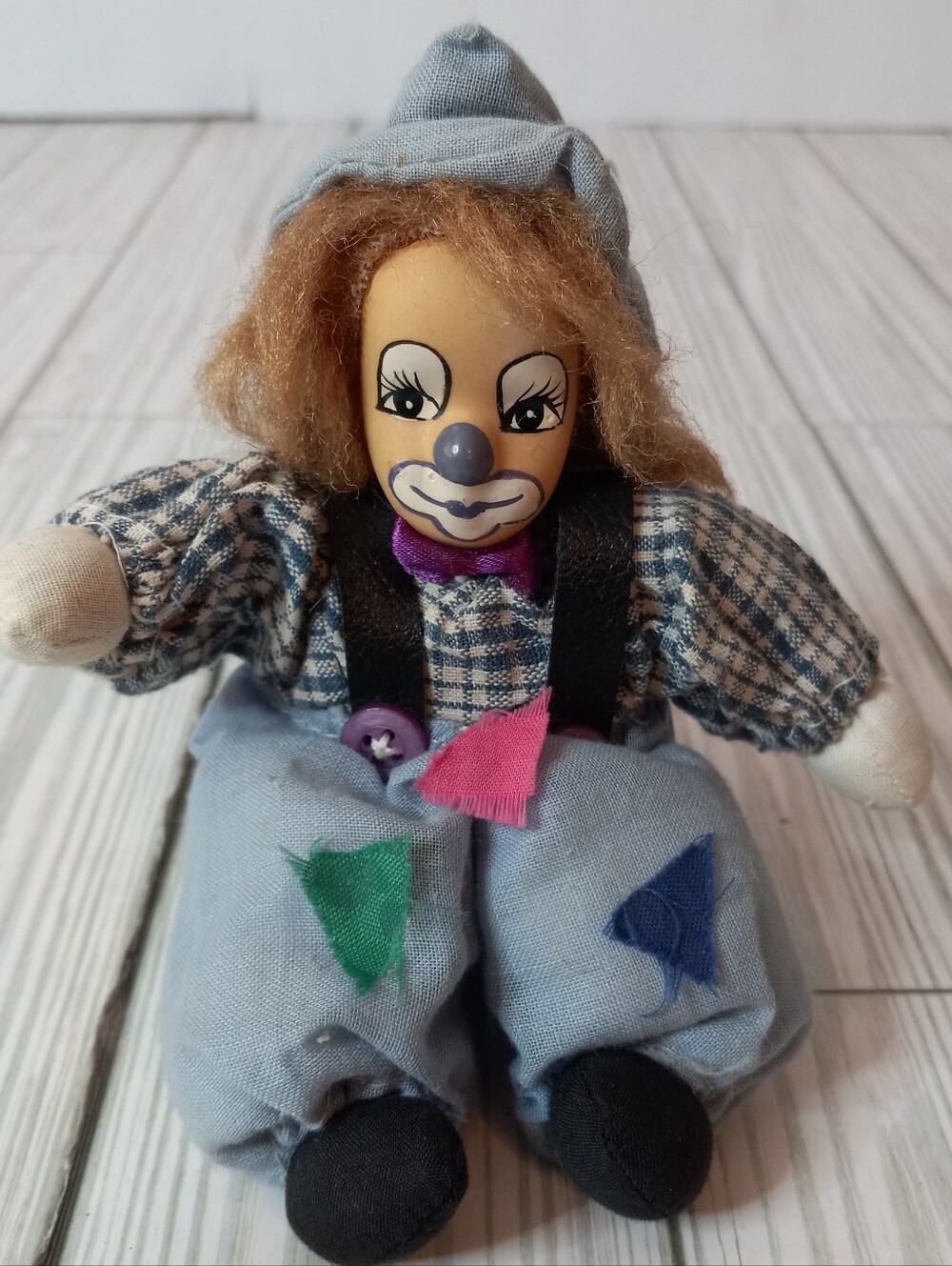 Vintage Ganz Porcelain Hobo Clown